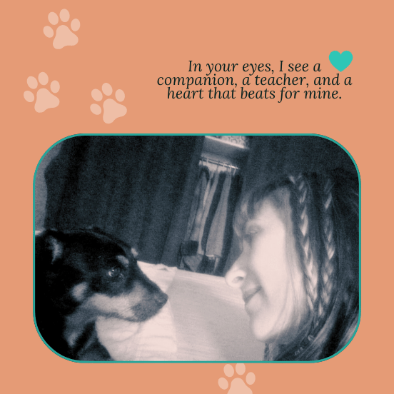 Photo of me and Mališa with a personal message